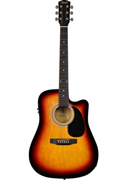 SA-105CE Dreadnought Cutaway Sunburst Elektro Akustik Gitar