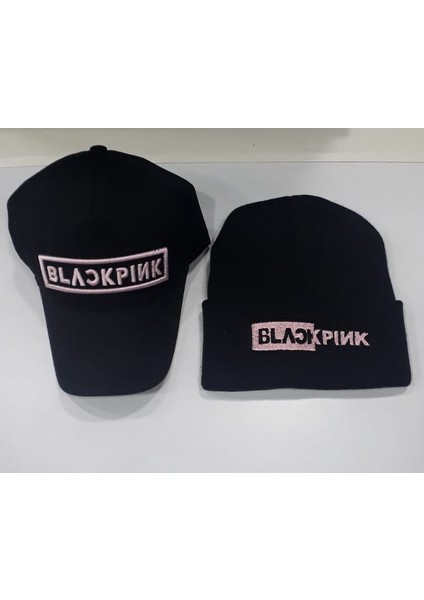 Blackpink Şapka Bere Ikili Kombin