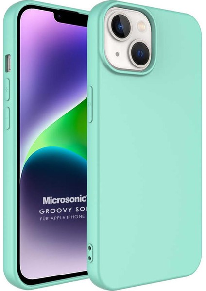 Apple iPhone 14 Plus Kılıf Groovy Soft Turkuaz