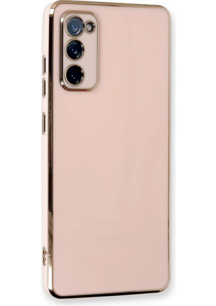 Samsung Galaxy S20 Fe Kılıf Olive Plated Pembe