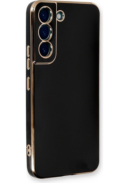 Samsung Galaxy S22 Plus Kılıf Olive Plated Siyah
