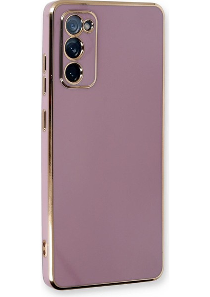Samsung Galaxy S20 Fe Kılıf Olive Plated Lila