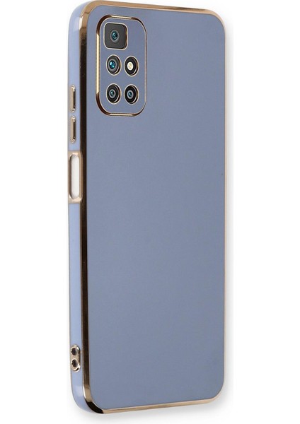 Xiaomi Redmi 10 2022 Kılıf Olive Plated Lavanta Grisi