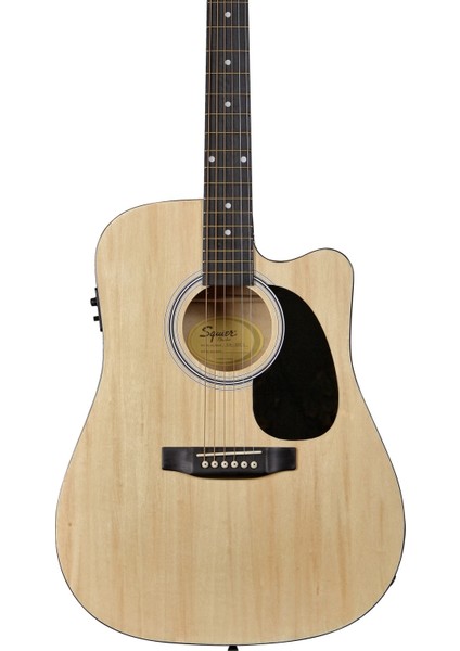 SA-105CE Dreadnought Cutaway Natural Elektro Akustik Gitar