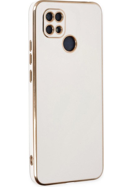 Xiaomi Redmi 9c Kılıf Olive Plated Beyaz