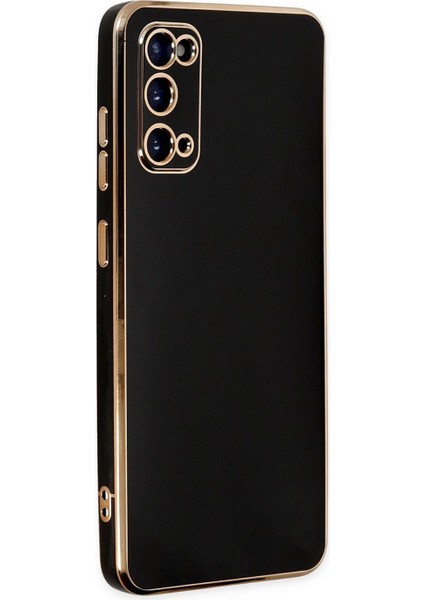 Samsung Galaxy S20 Kılıf Olive Plated Siyah