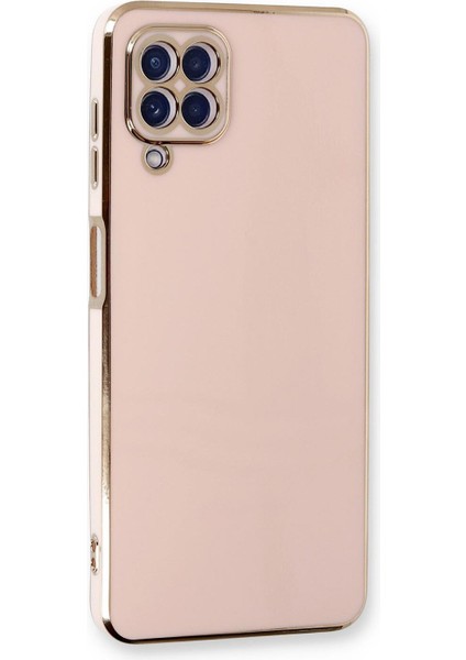Samsung Galaxy M12 Kılıf Olive Plated Pembe