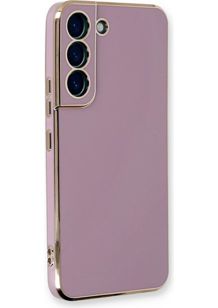 Samsung Galaxy S21 Fe Kılıf Olive Plated Lila