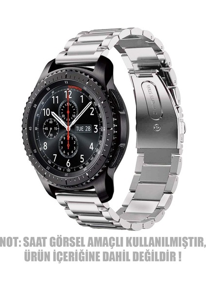 Samsung Galaxy Watch 5 Pro 45MM Metal Stainless Steel Kordon Gümüş fiyatları