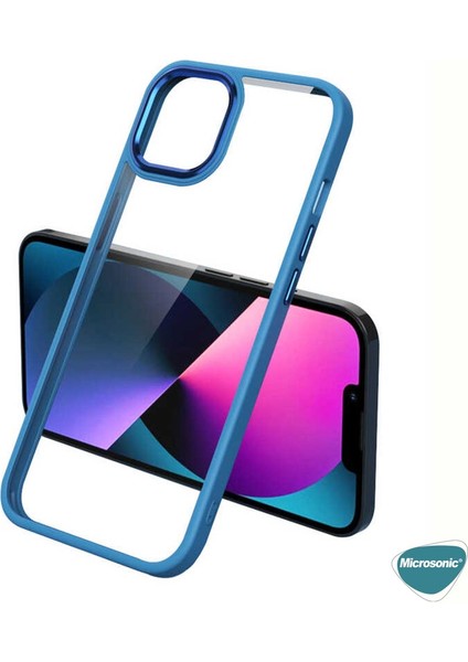 Apple iPhone 14 Kılıf Shadow Planet Mavi modelleri