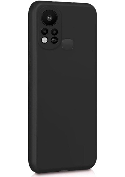 Matte Silicone Infinix Hot 11S Kılıf Siyah