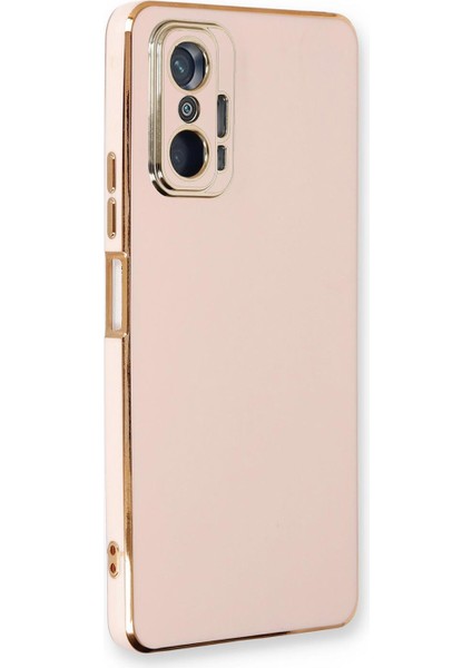 Xiaomi Mi 11T Pro Kılıf Olive Plated Pembe