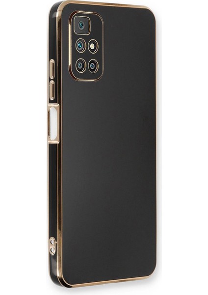 Xiaomi Redmi 10 Kılıf Olive Plated Siyah