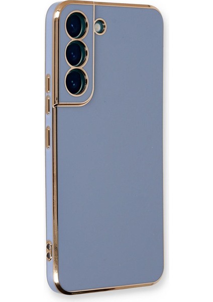 Samsung Galaxy S21 Kılıf Olive Plated Lavanta Grisi