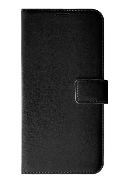 Apple iPhone 14 Pro Max Kılıf Delux Leather Wallet Siyah