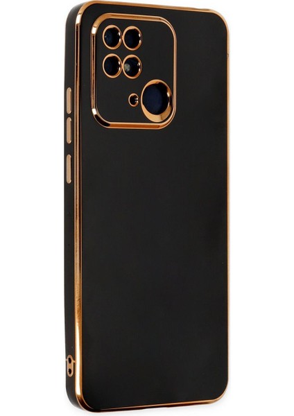 Xiaomi Poco C40 Kılıf Olive Plated Siyah