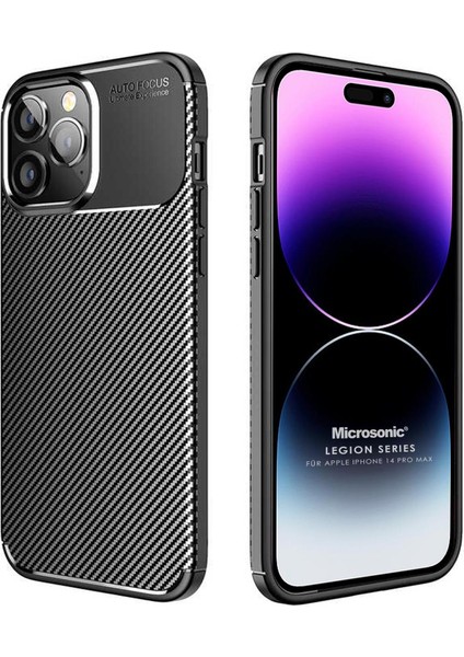 Apple iPhone 14 Pro Max Kılıf Legion Series Siyah