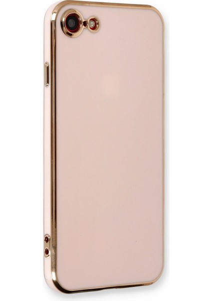 Apple iPhone Se 2020 Kılıf Olive Plated Pembe