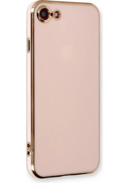 Apple iPhone Se 2020 Kılıf Olive Plated Pembe