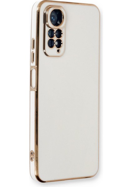 Xiaomi Redmi Note 11S Kılıf Olive Plated Beyaz
