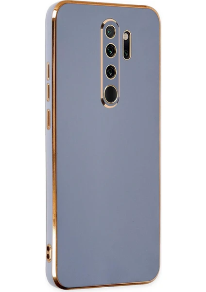 Xiaomi Redmi Note 8 Pro Kılıf Olive Plated Lavanta Grisi