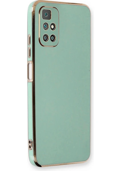 Xiaomi Redmi 10 2022 Kılıf Olive Plated Yeşil