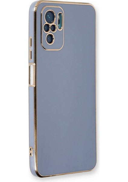 Xiaomi Redmi Note 10 Kılıf Olive Plated Lavanta Grisi