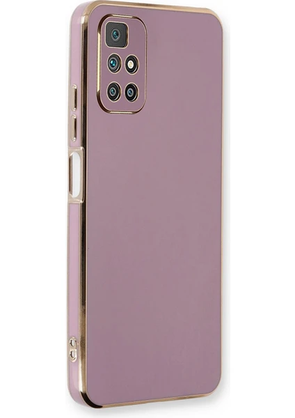 Xiaomi Redmi 10 2022 Kılıf Olive Plated Lila