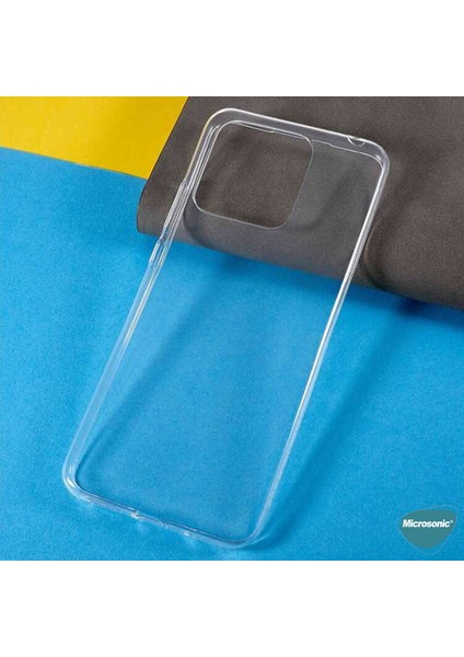 Xiaomi Poco C40 Kılıf Transparent Soft Şeffaf