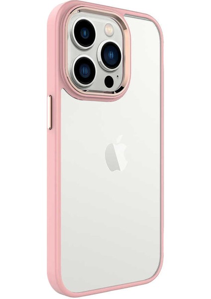 Apple iPhone 14 Pro Max Kılıf Shadow Planet Açık Pembe