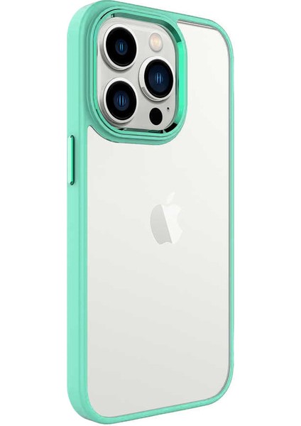 Apple iPhone 14 Pro Max Kılıf Shadow Planet Açık Yeşil