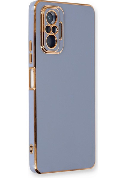 Xiaomi Redmi Note 10 Pro Max Kılıf Olive Plated Lavanta Grisi