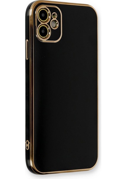Apple iPhone 11 Kılıf Olive Plated Siyah