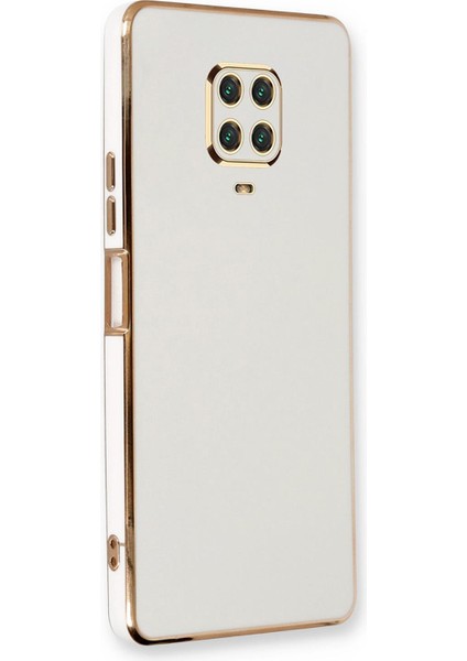 Xiaomi Redmi Note 9 Pro Max Kılıf Olive Plated Beyaz