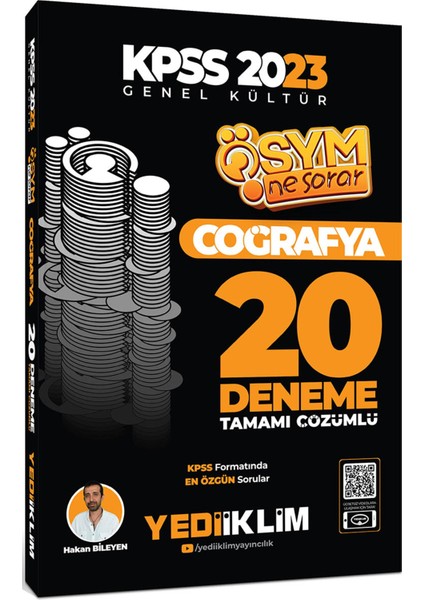 KPSS 2023 Genel Kültür ÖSYM Ne Sorar Coğrafya Tamamı Çözümlü 20 Deneme