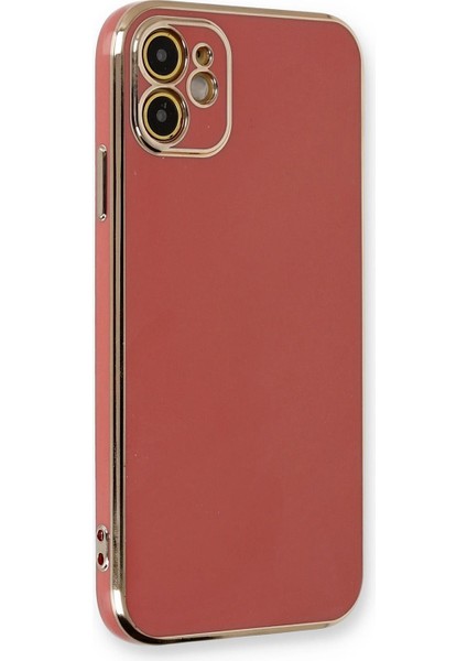 Apple iPhone 11 Kılıf Olive Plated Kırmızı