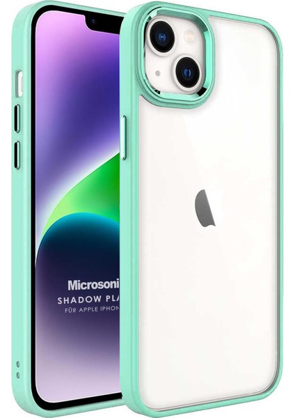 Apple iPhone 14 Plus Kılıf Shadow Planet Açık Yeşil