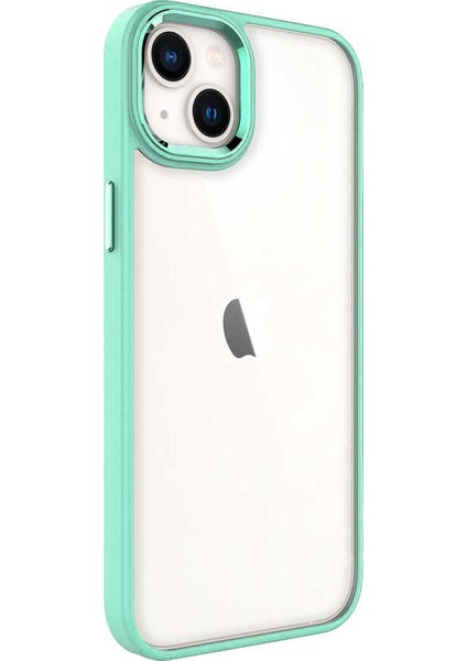 Apple iPhone 14 Plus Kılıf Shadow Planet Açık Yeşil