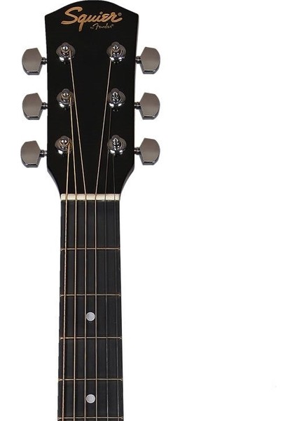 SA-105CE Dreadnought Cutaway Black Elektro Akustik Gitar fırsatları