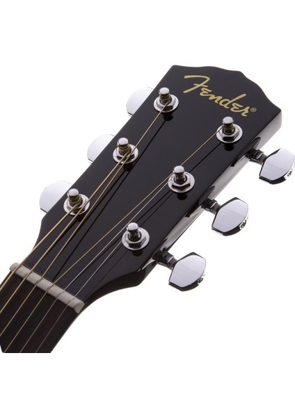 CD-60 Dreadnought Ceviz Klavye Black Akustik Gitar