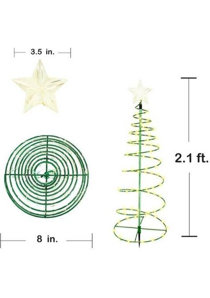 Açık Noel Ağacı Dekorasyon Işıkları (Yurt Dışından)