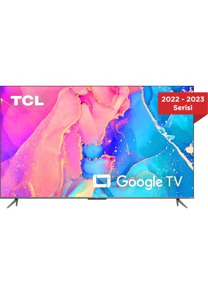 65C635G 65" 165 Ekran Uydu Alıcılı 4K Ultra HD Google Smart QLED TV