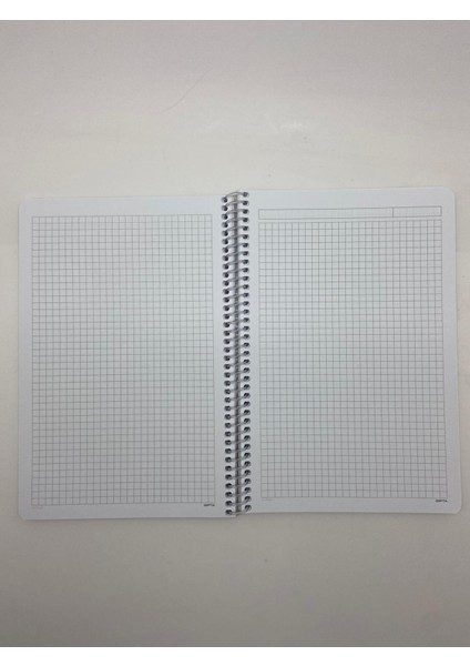 Post-Book Spiralli Karton Kapak 17X24 80 Yaprak Kareli Defter