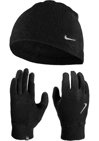 Nııke W Fleece Hat And Glove Set Eldiven Bere Takımı N.100.2579.082