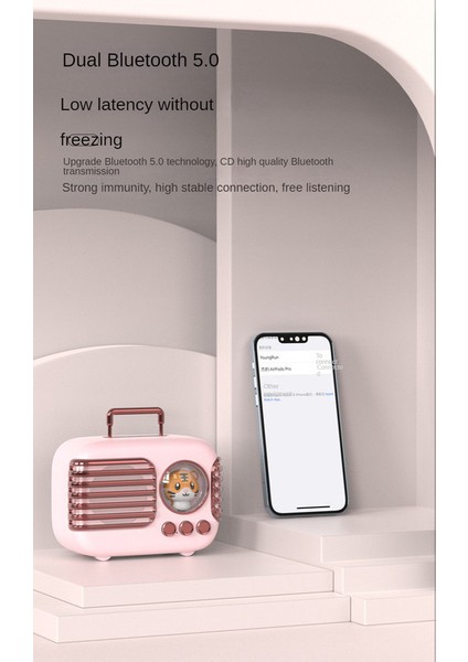 Karikatür Figürlü Bluetooth Hoparlör - Pembe (Yurt Dışından) modelleri