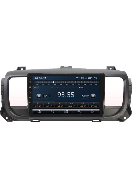Citroen Jumpy Android 11 Carplay Multimedya Ekran Teyp 2GB+16GB fiyatları