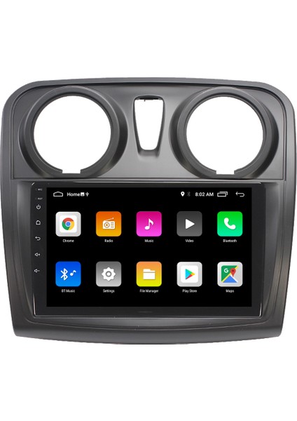 Dacıa Dokker Android 11 Carplay Multimedya Ekran Teyp 2GB+16GB