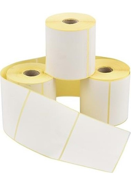 Termal Barkod Etiketi 100×100 / 500 Sarım 1 Rulo