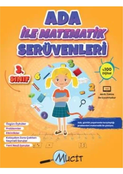 Mucit Yayınları 3.sınıf Ada ile Matematik Serüvenleri