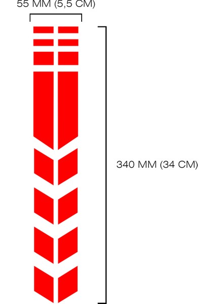 Motosiklet Çamurluk Yıldız Sticker Mat Sarı - 2 Adet